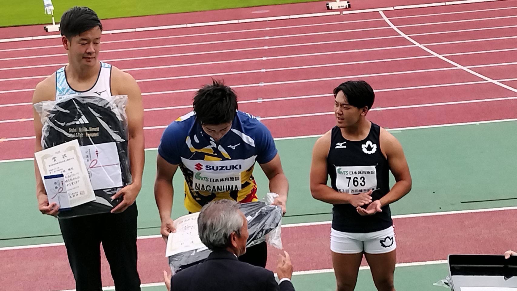 写真：第3回西田修平記念陸上競技大会