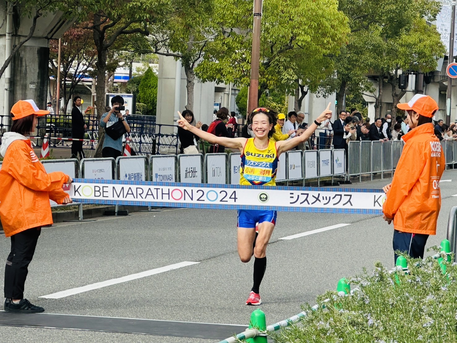 写真：神戸マラソン2024